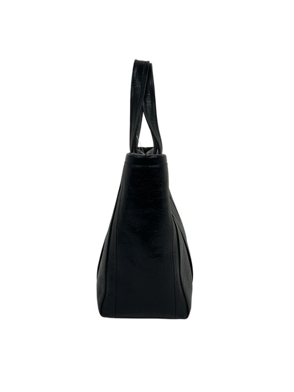 Balenciaga Handbag Barbes Small Black Leather - Picture 2 of 11